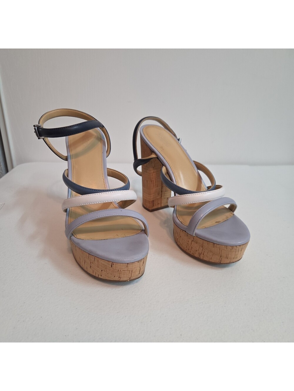 womens michael kors Nantucket platform sandals size 9.5M